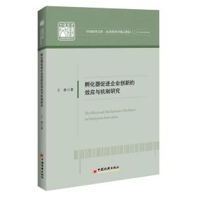 孵化器促进企业创新的效应与机制研究/应用经济学精品系列/中国经济文库 王康 著 经管、励志 管理理论 经济理论